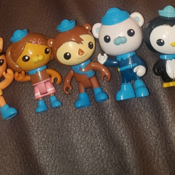 Octonauts Fisher-Price Y9297 7 Figure Playset - Octo-Crew Figurine Set & more - Picture 6 of 7